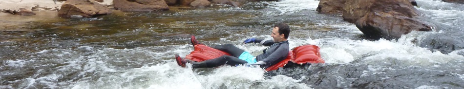 Klaus on the rapids