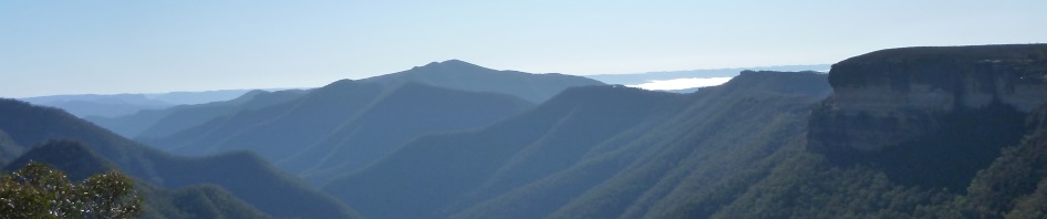 Looking across to Cloudmaker, and our route for the walk.